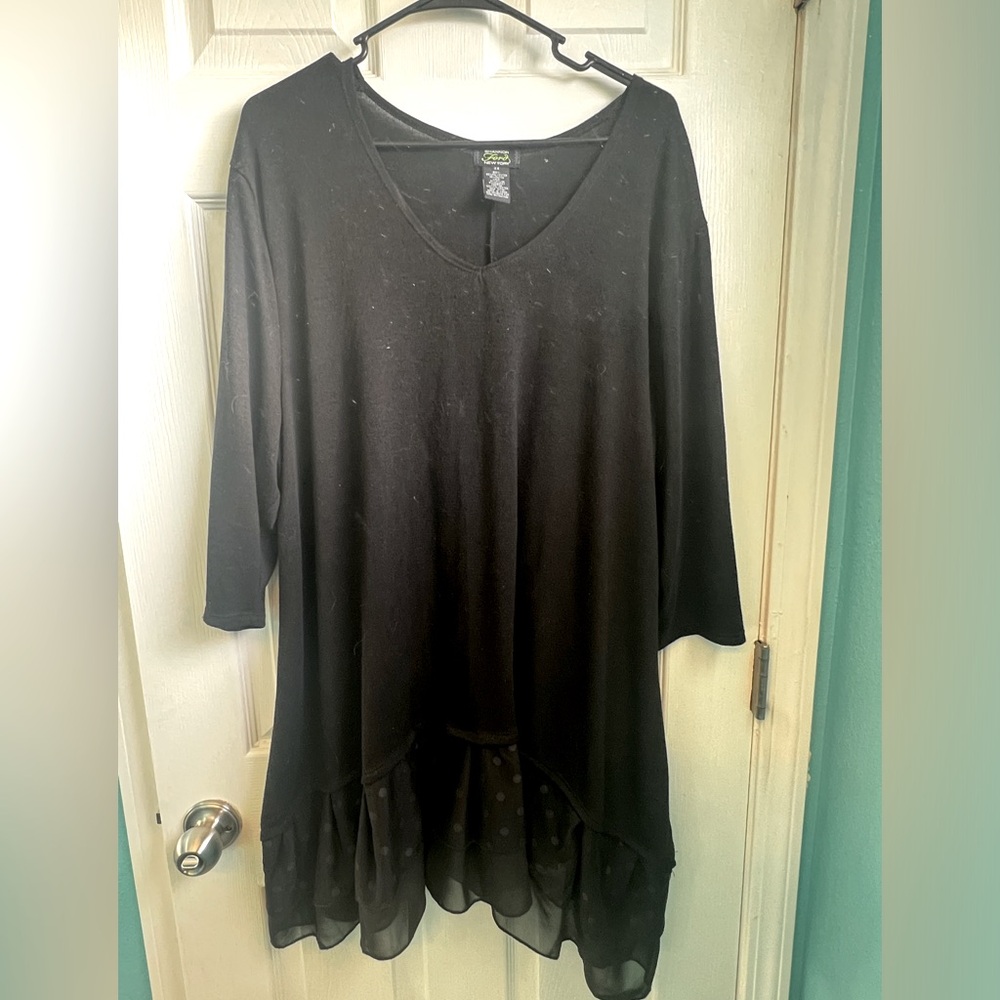 Long Black Shirt